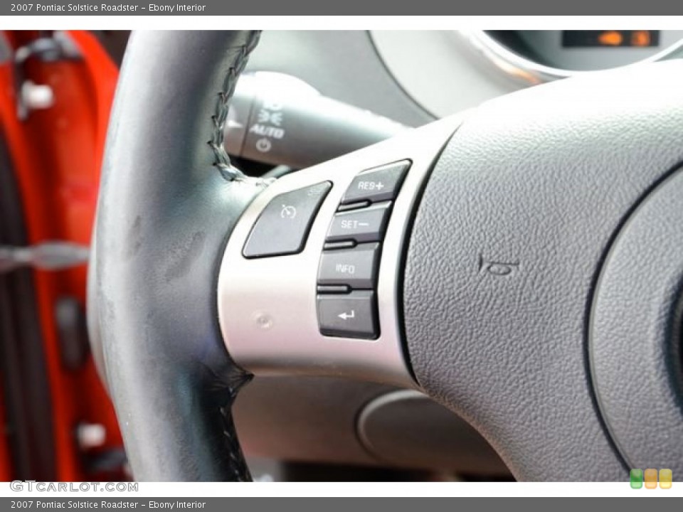 Ebony Interior Controls for the 2007 Pontiac Solstice Roadster #85938327