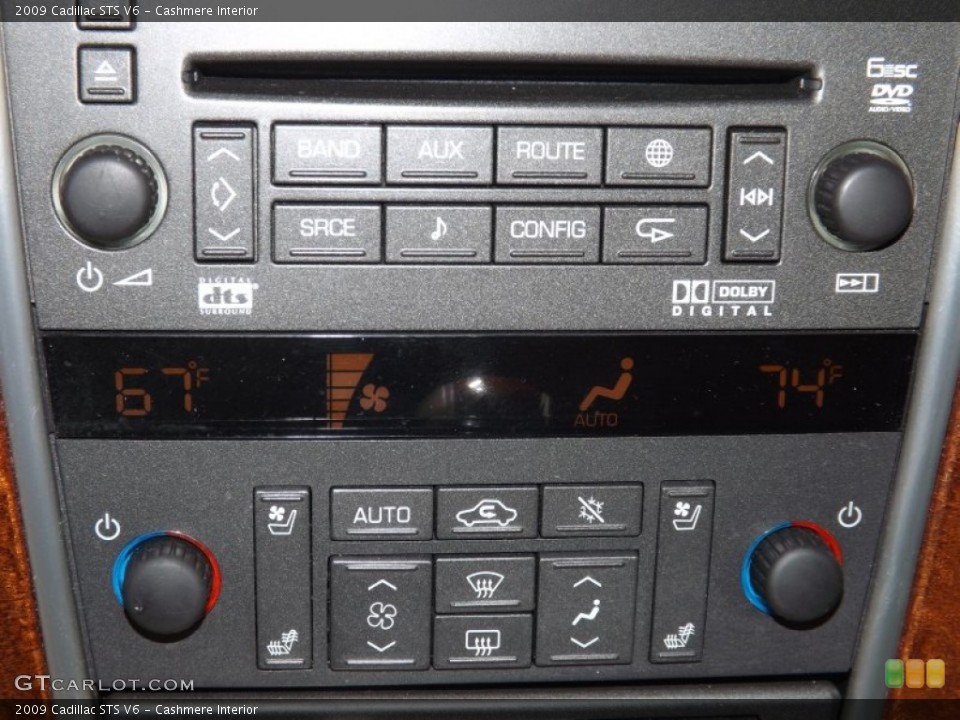Cashmere Interior Controls for the 2009 Cadillac STS V6 #85938552
