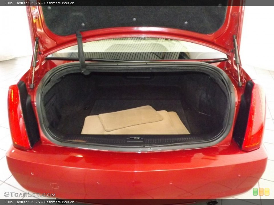 Cashmere Interior Trunk for the 2009 Cadillac STS V6 #85938774