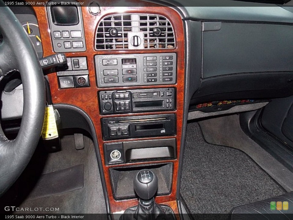 Black Interior Controls for the 1995 Saab 9000 Aero Turbo #85940040