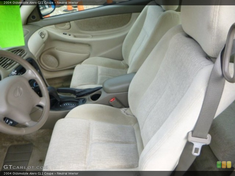 Neutral Interior Front Seat for the 2004 Oldsmobile Alero GL1 Coupe #85942140