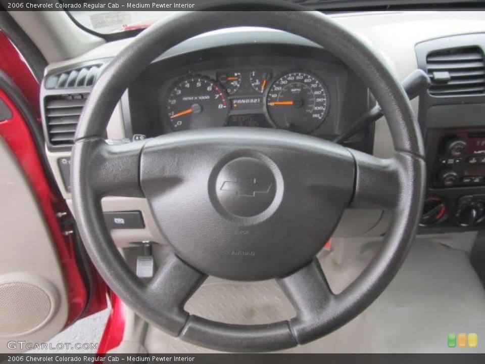 Medium Pewter Interior Steering Wheel for the 2006 Chevrolet Colorado Regular Cab #85942734