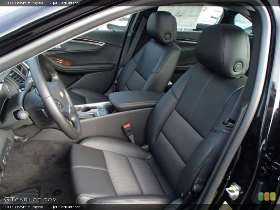 Jet Black Interior Front Seat for the 2014 Chevrolet Impala LT #85944267