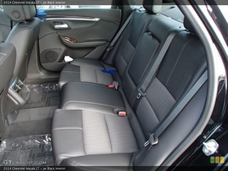 Jet Black Interior Rear Seat for the 2014 Chevrolet Impala LT #85944291