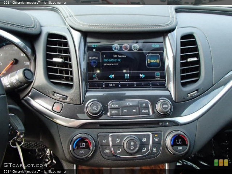 Jet Black Interior Controls for the 2014 Chevrolet Impala LT #85944406
