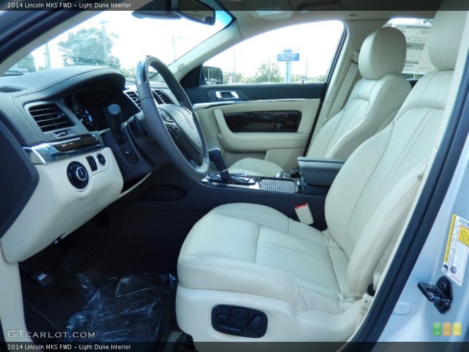 Light Dune Interior Front Seat for the 2014 Lincoln MKS FWD #85948569