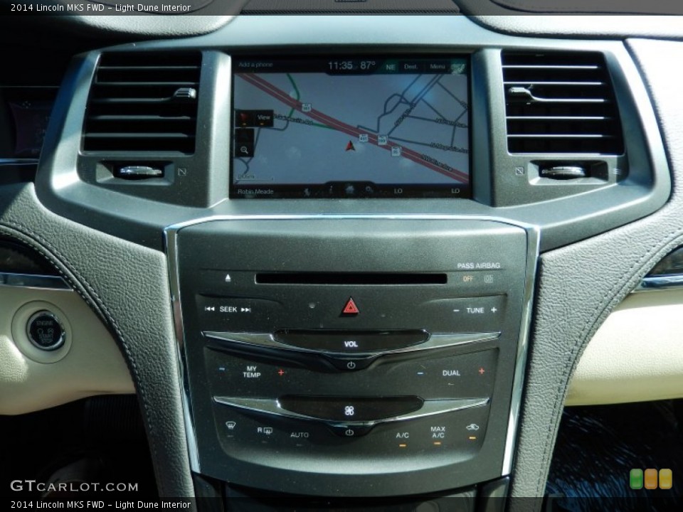 Light Dune Interior Navigation for the 2014 Lincoln MKS FWD #85948659