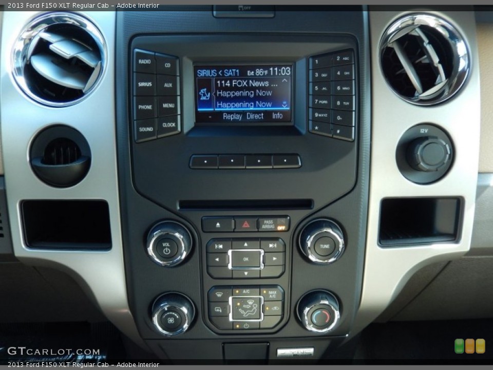 Adobe Interior Controls for the 2013 Ford F150 XLT Regular Cab #85950801