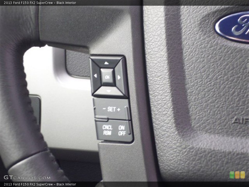Black Interior Controls for the 2013 Ford F150 FX2 SuperCrew #85950894