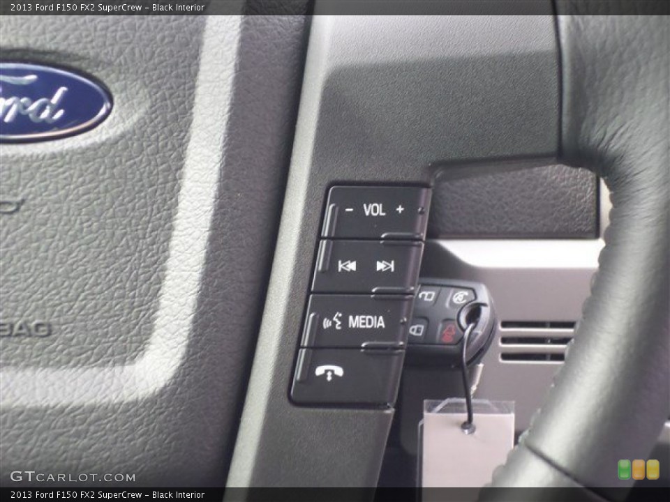 Black Interior Controls for the 2013 Ford F150 FX2 SuperCrew #85950918