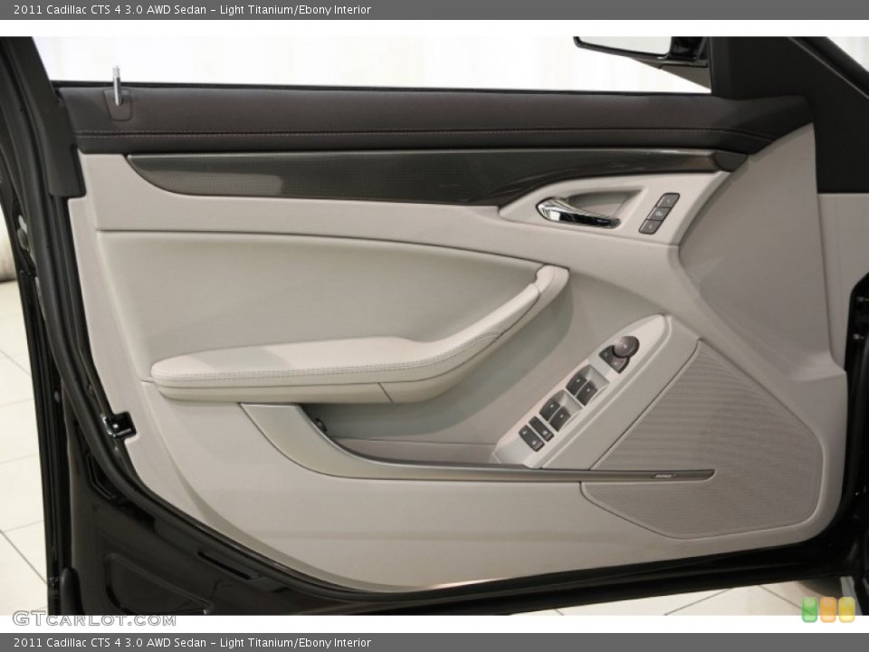 Light Titanium/Ebony Interior Door Panel for the 2011 Cadillac CTS 4 3.0 AWD Sedan #85955019