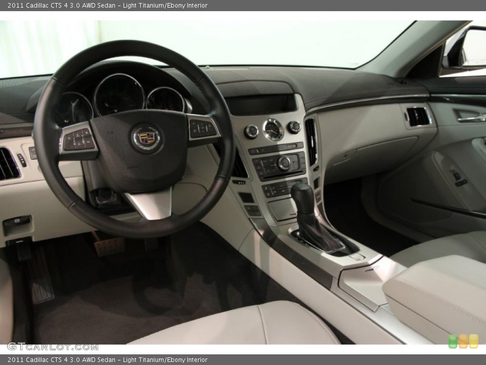 Light Titanium/Ebony Interior Dashboard for the 2011 Cadillac CTS 4 3.0 AWD Sedan #85955067