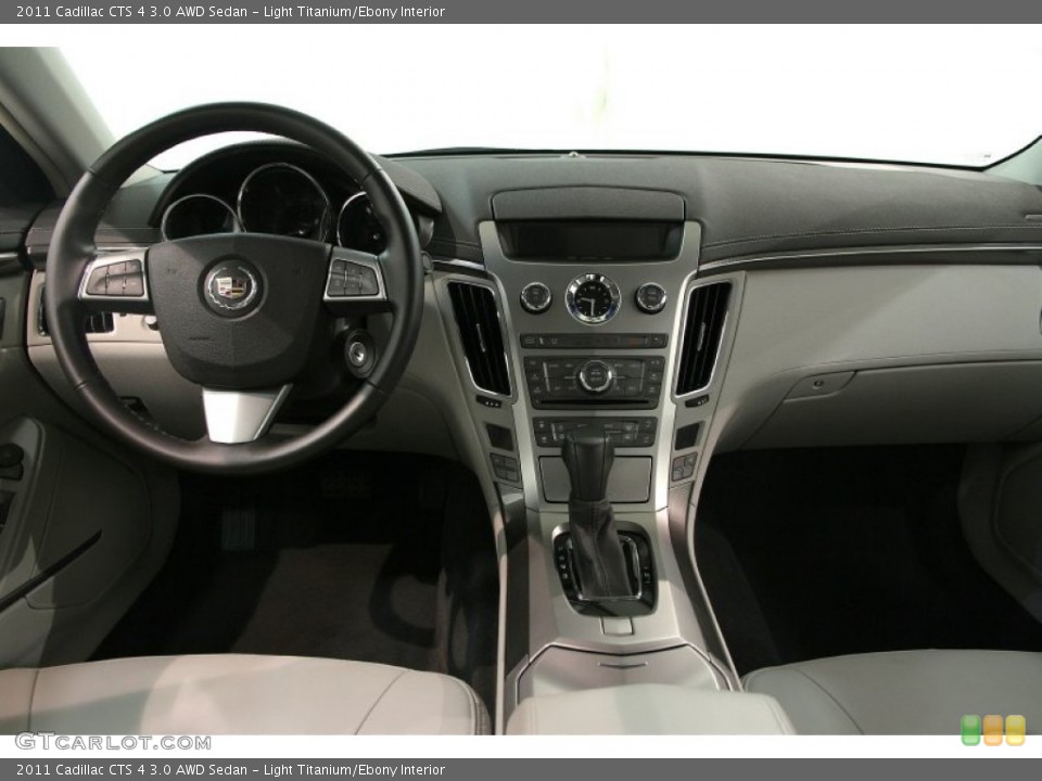 Light Titanium/Ebony Interior Dashboard for the 2011 Cadillac CTS 4 3.0 AWD Sedan #85955376