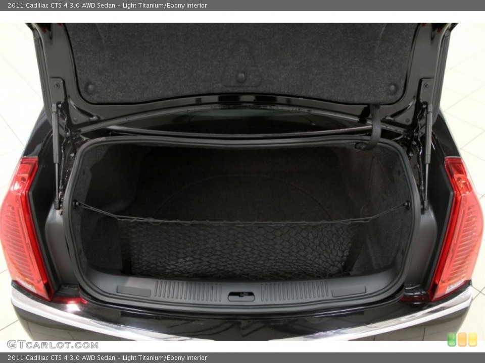 Light Titanium/Ebony Interior Trunk for the 2011 Cadillac CTS 4 3.0 AWD Sedan #85955408