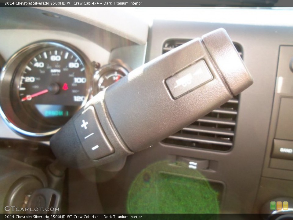 Dark Titanium Interior Transmission for the 2014 Chevrolet Silverado 2500HD WT Crew Cab 4x4 #85957299