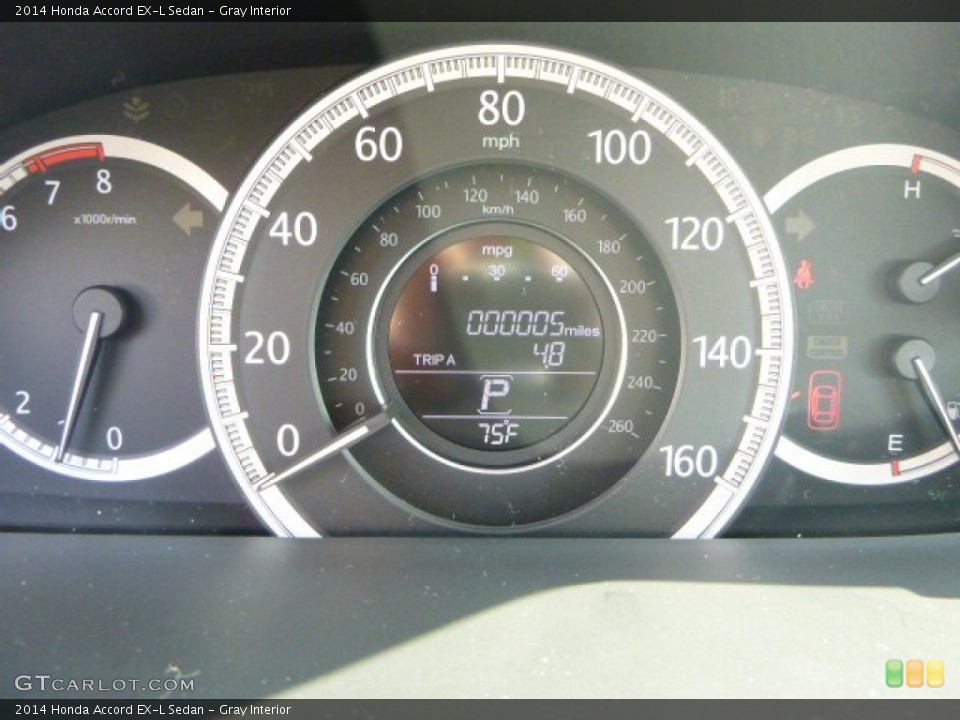 Gray Interior Gauges for the 2014 Honda Accord EX-L Sedan #85967439