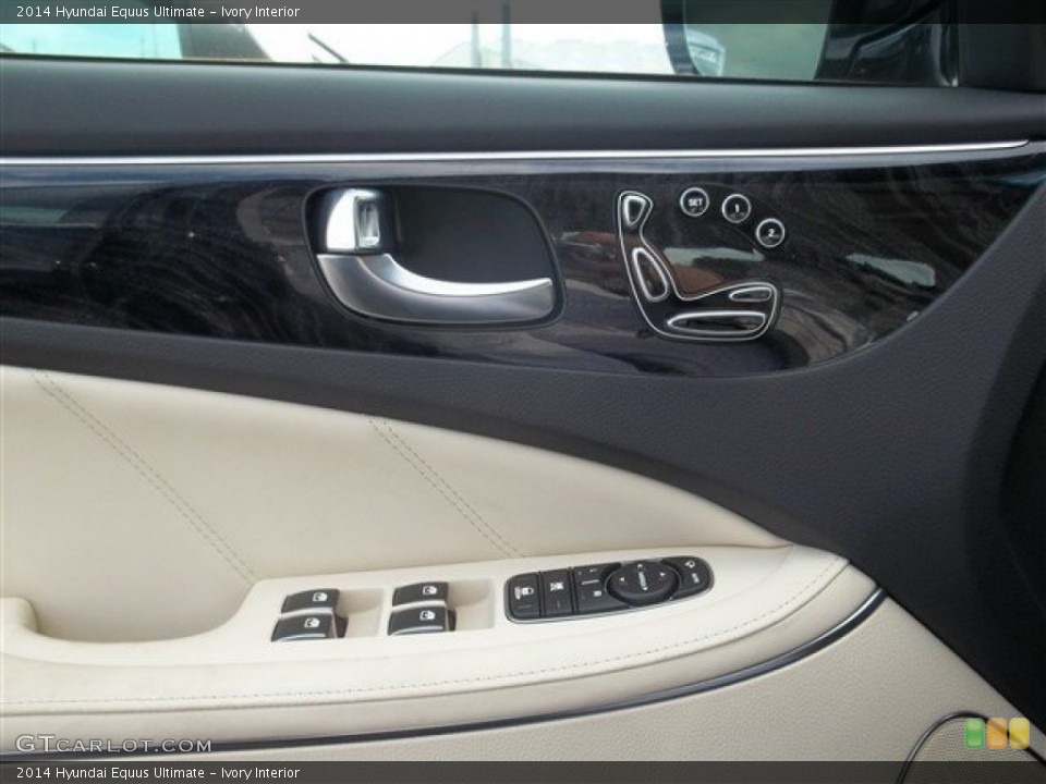 Ivory Interior Controls for the 2014 Hyundai Equus Ultimate #85969069