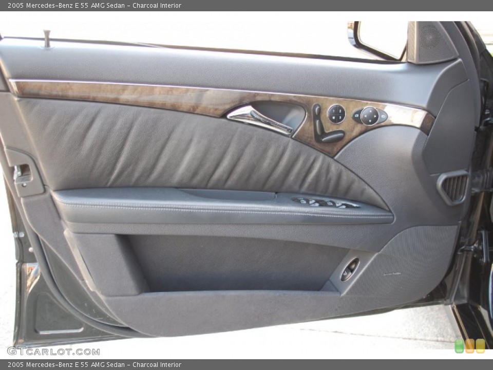 Charcoal Interior Door Panel for the 2005 Mercedes-Benz E 55 AMG Sedan #85970163