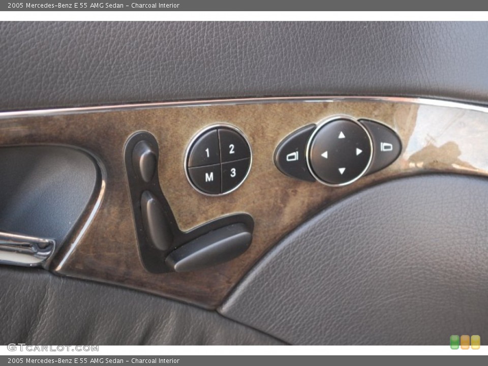 Charcoal Interior Controls for the 2005 Mercedes-Benz E 55 AMG Sedan #85970186