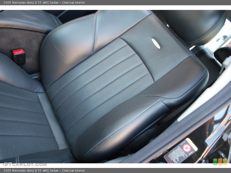 Charcoal Interior Front Seat for the 2005 Mercedes-Benz E 55 AMG Sedan #85970268