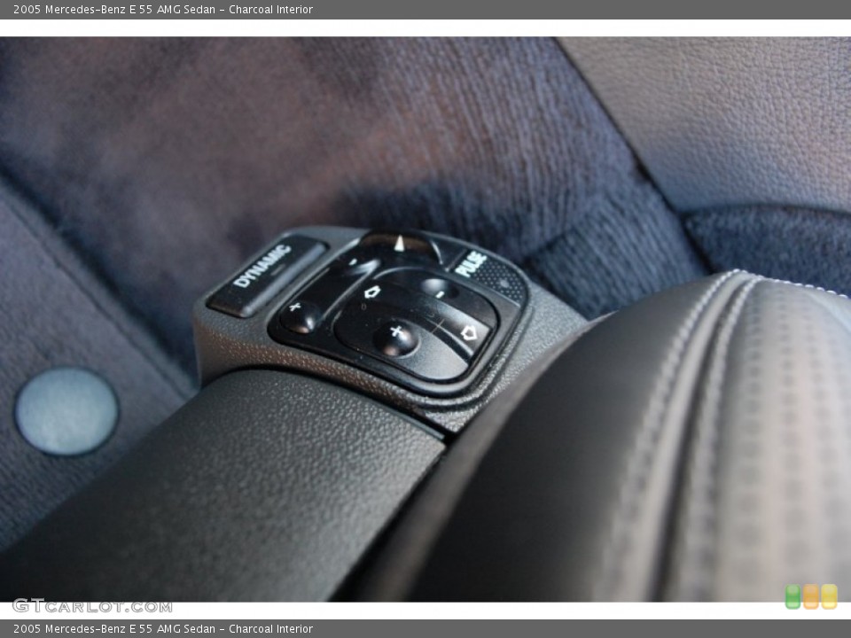 Charcoal Interior Controls for the 2005 Mercedes-Benz E 55 AMG Sedan #85970289