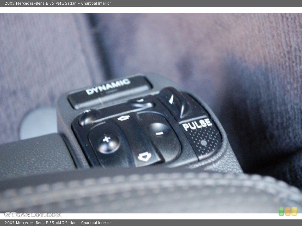 Charcoal Interior Controls for the 2005 Mercedes-Benz E 55 AMG Sedan #85970310