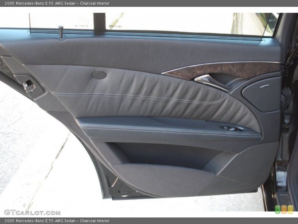 Charcoal Interior Door Panel for the 2005 Mercedes-Benz E 55 AMG Sedan #85970538