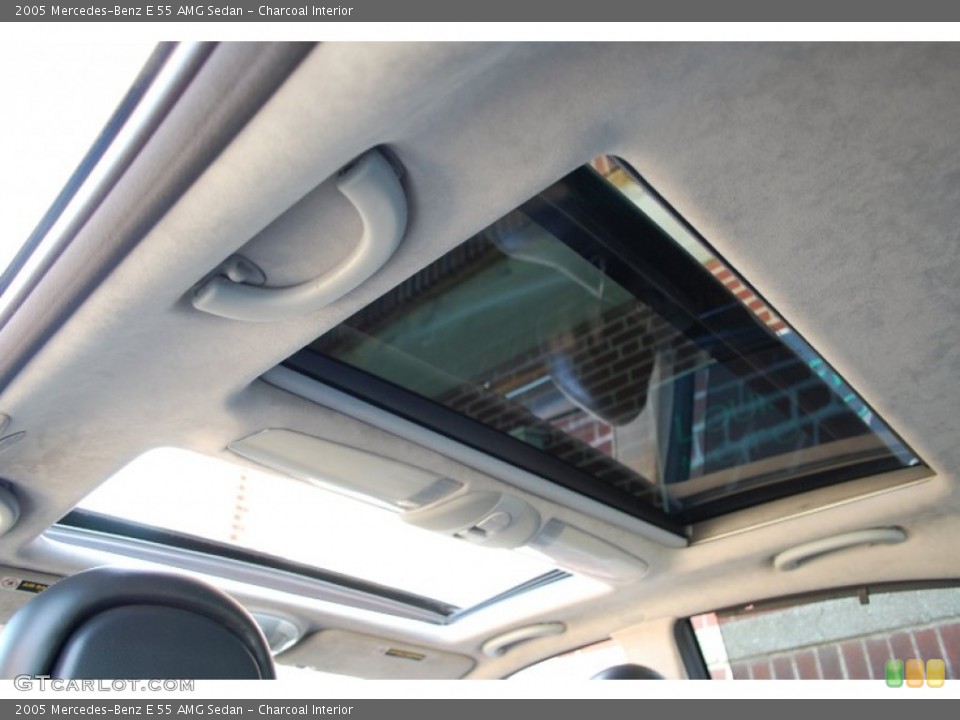 Charcoal Interior Sunroof for the 2005 Mercedes-Benz E 55 AMG Sedan #85970607