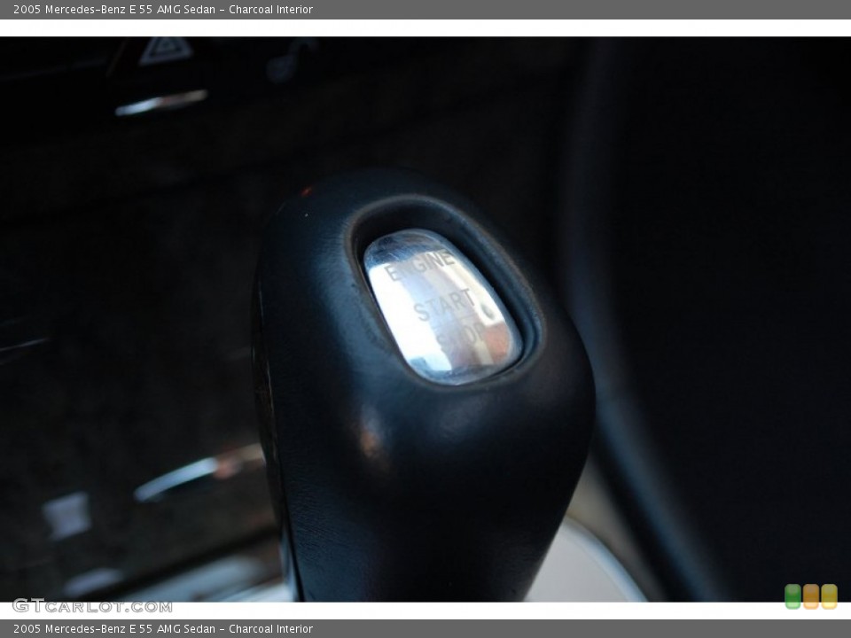 Charcoal Interior Controls for the 2005 Mercedes-Benz E 55 AMG Sedan #85970707