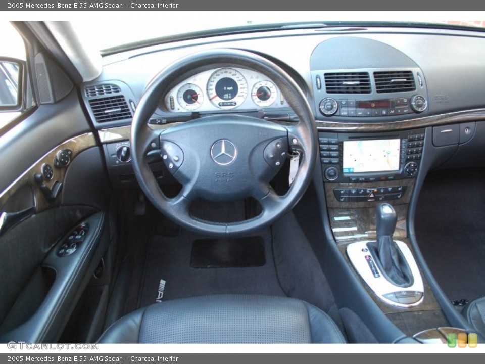 Charcoal Interior Dashboard for the 2005 Mercedes-Benz E 55 AMG Sedan #85970871