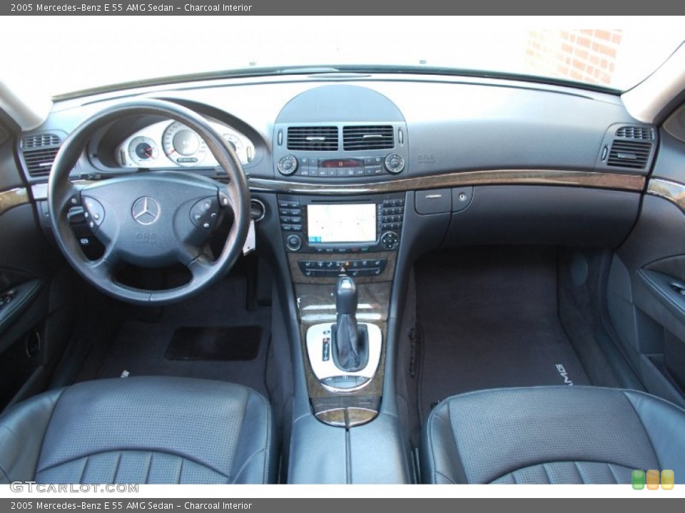 Charcoal Interior Dashboard for the 2005 Mercedes-Benz E 55 AMG Sedan #85970889