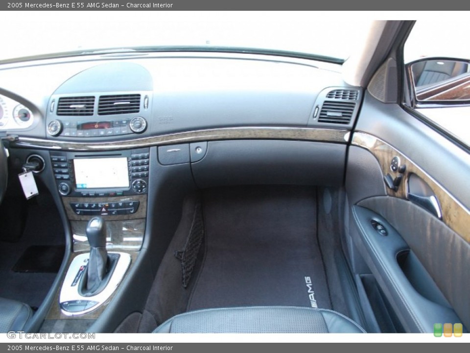 Charcoal Interior Dashboard for the 2005 Mercedes-Benz E 55 AMG Sedan #85970913