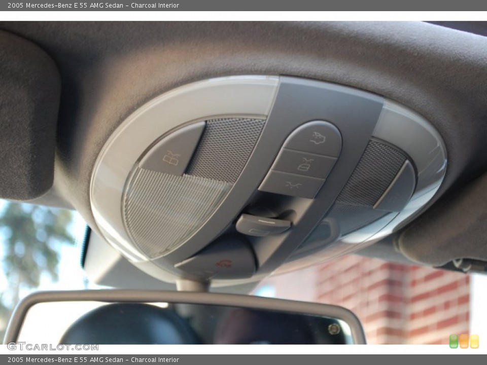Charcoal Interior Controls for the 2005 Mercedes-Benz E 55 AMG Sedan #85970955