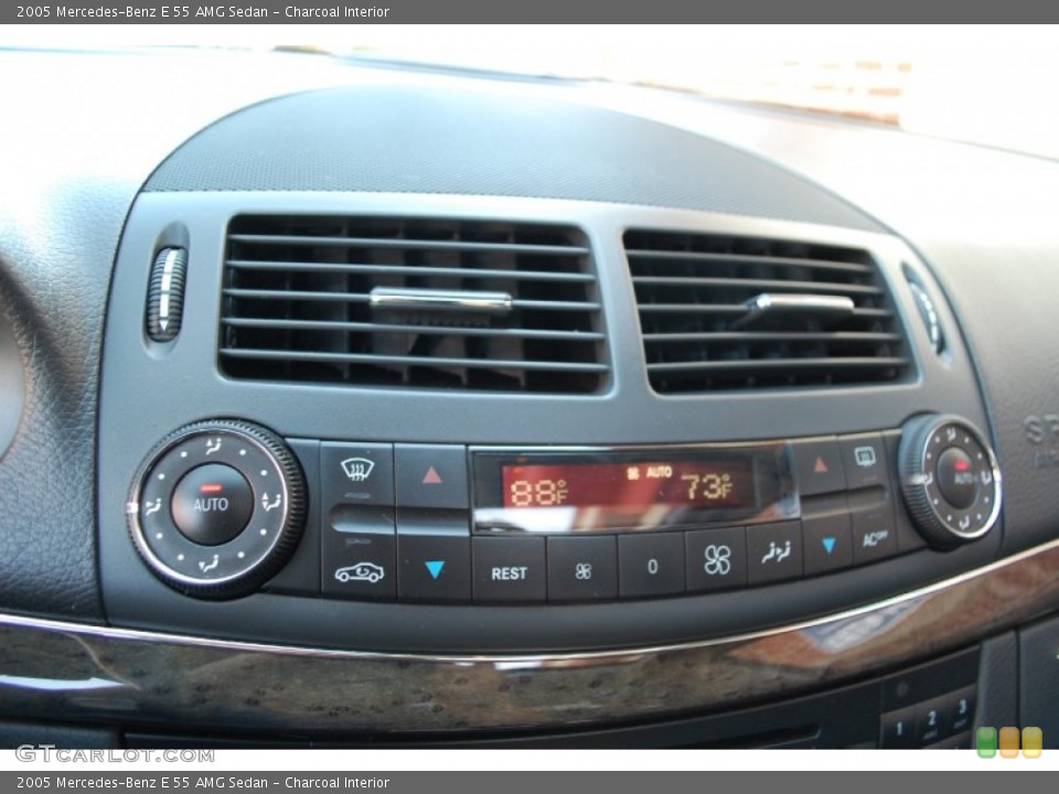 Charcoal Interior Controls for the 2005 Mercedes-Benz E 55 AMG Sedan #85971042
