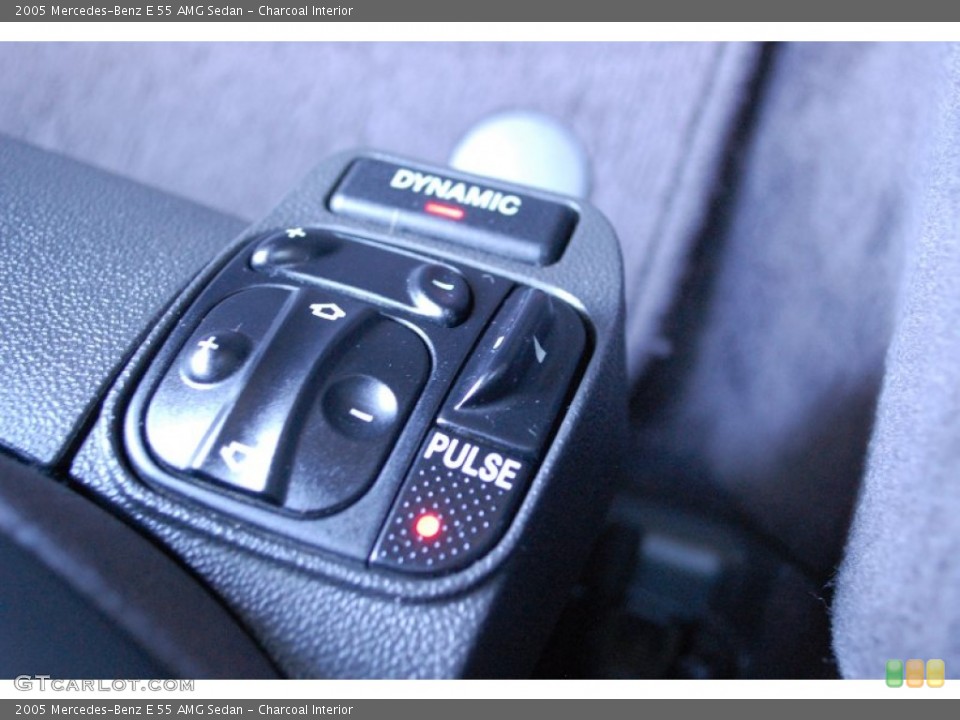 Charcoal Interior Controls for the 2005 Mercedes-Benz E 55 AMG Sedan #85971063