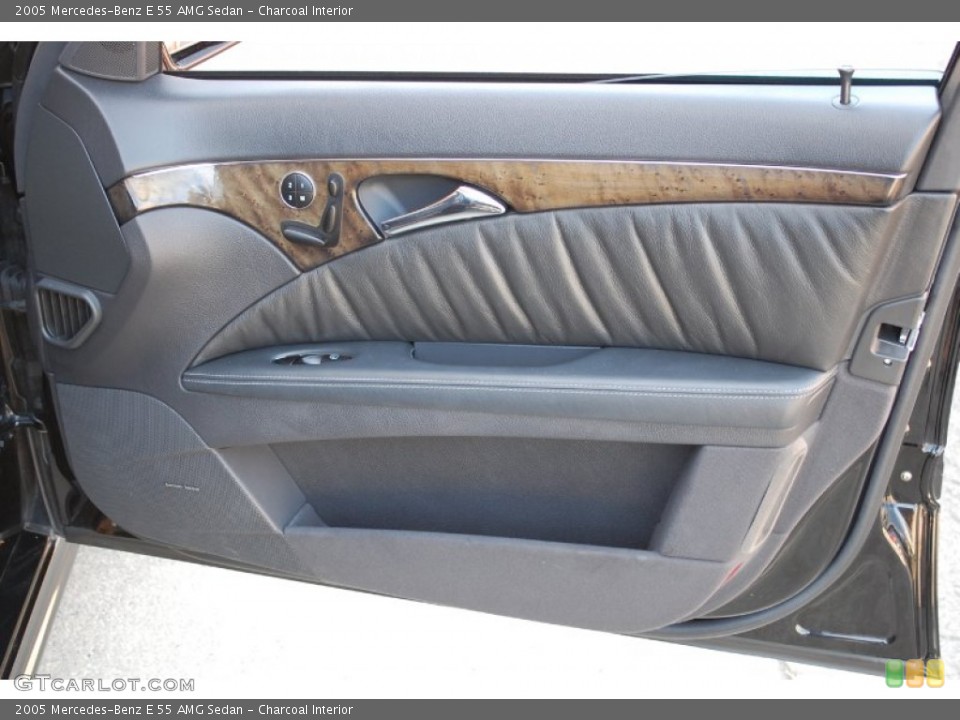 Charcoal Interior Door Panel for the 2005 Mercedes-Benz E 55 AMG Sedan #85971144