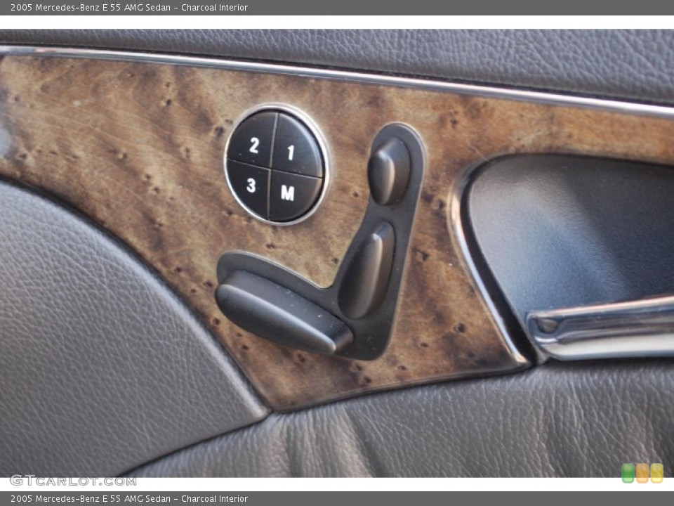 Charcoal Interior Controls for the 2005 Mercedes-Benz E 55 AMG Sedan #85971171
