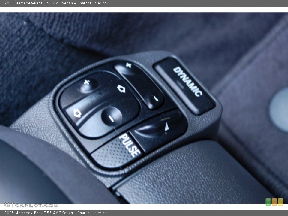 Charcoal Interior Controls for the 2005 Mercedes-Benz E 55 AMG Sedan #85971192