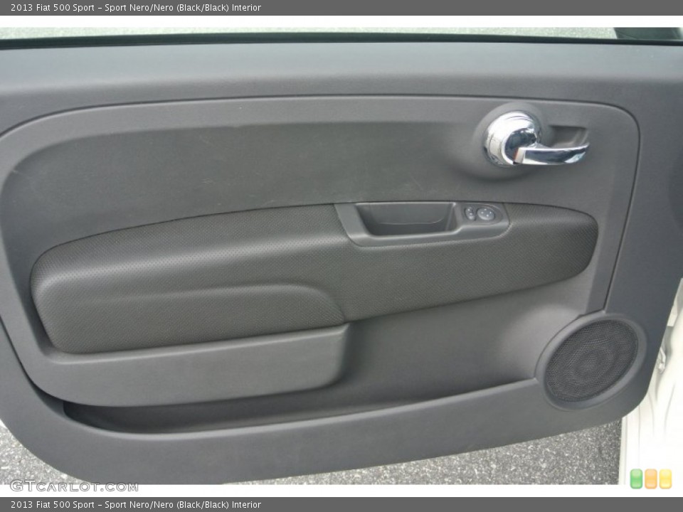 Sport Nero/Nero (Black/Black) Interior Door Panel for the 2013 Fiat 500 Sport #85972792