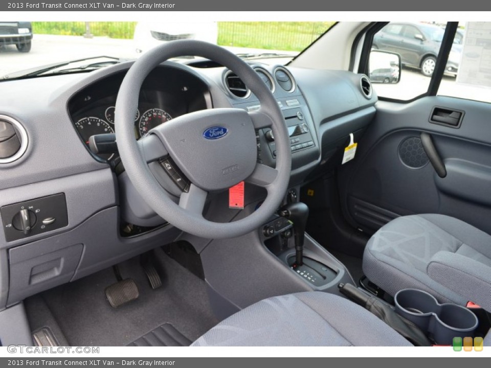 Dark Gray Interior Prime Interior for the 2013 Ford Transit Connect XLT Van #85972793