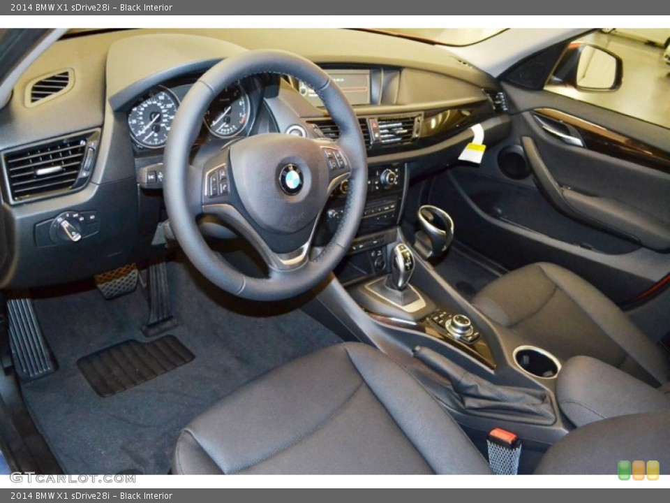 Black Interior Prime Interior for the 2014 BMW X1 sDrive28i #85973634
