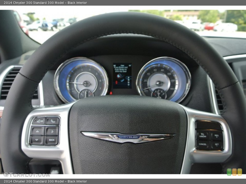 Black Interior Controls for the 2014 Chrysler 300  #85973985
