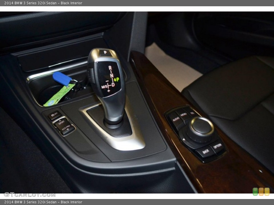 Black Interior Transmission for the 2014 BMW 3 Series 320i Sedan #85974108