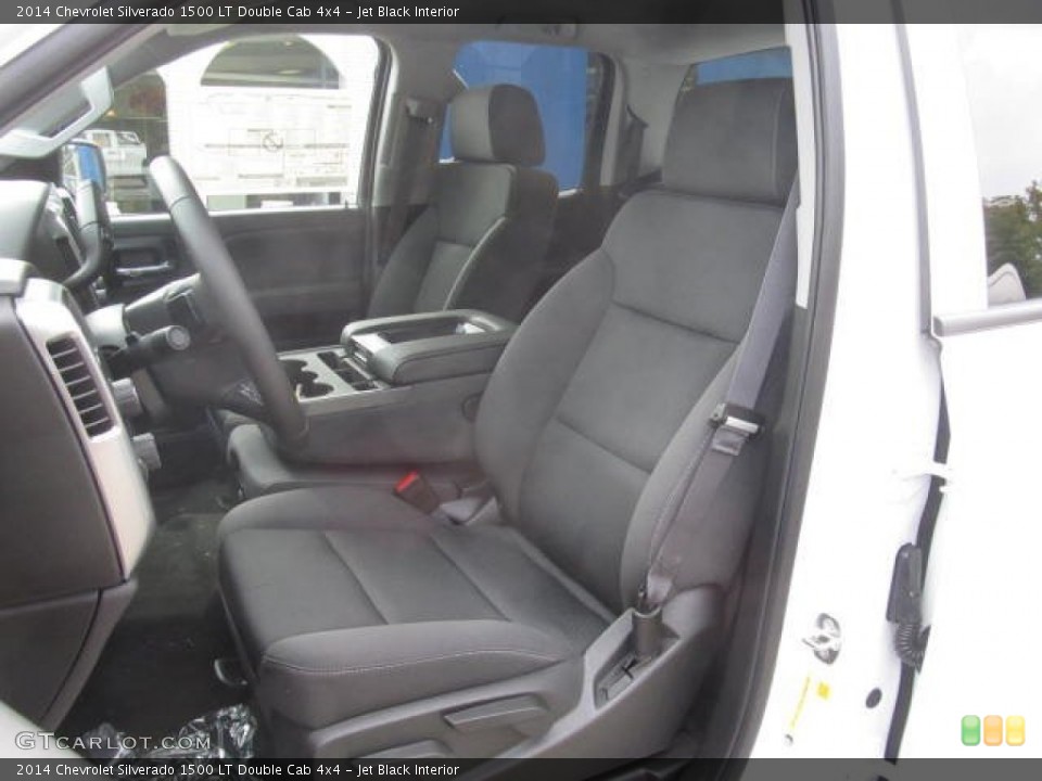 Jet Black Interior Front Seat for the 2014 Chevrolet Silverado 1500 LT Double Cab 4x4 #85975770