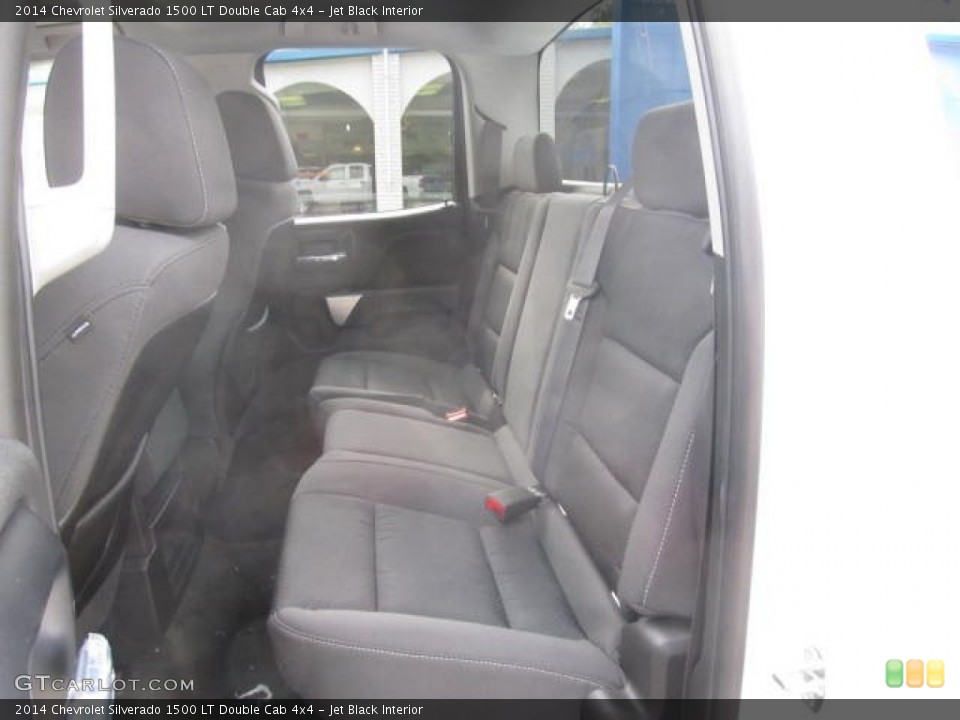 Jet Black Interior Rear Seat for the 2014 Chevrolet Silverado 1500 LT Double Cab 4x4 #85975791
