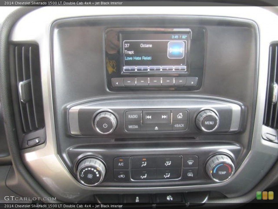 Jet Black Interior Controls for the 2014 Chevrolet Silverado 1500 LT Double Cab 4x4 #85975857
