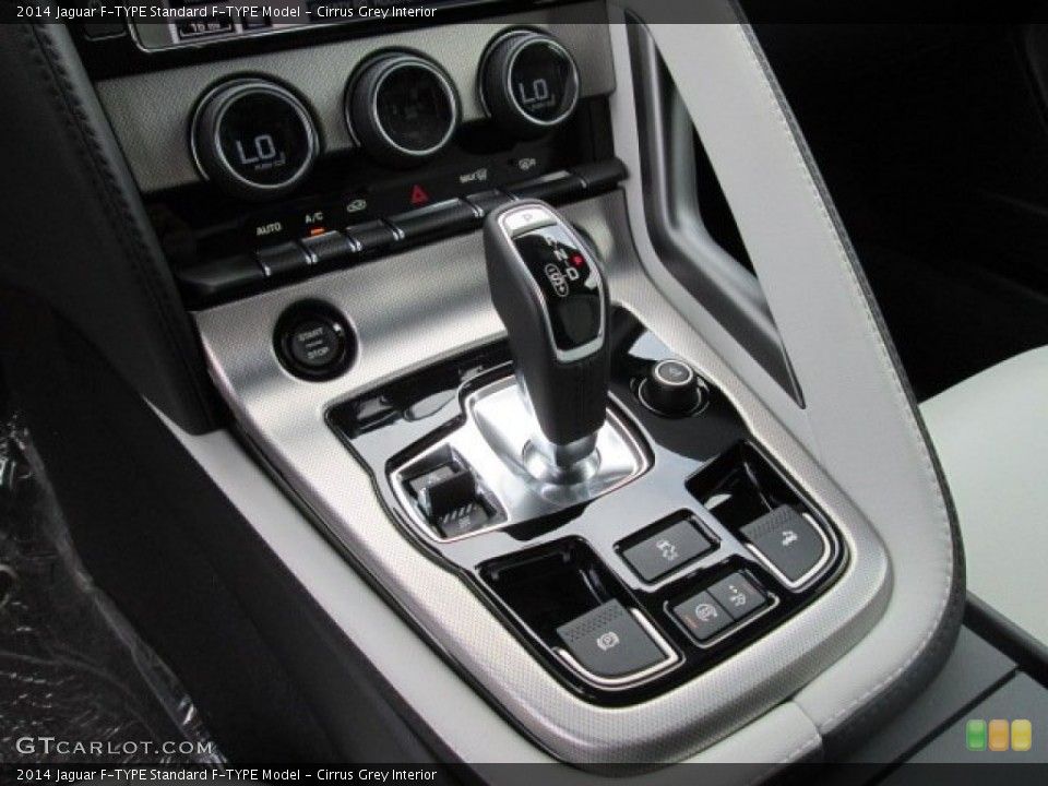 Cirrus Grey Interior Transmission for the 2014 Jaguar F-TYPE  #85979346