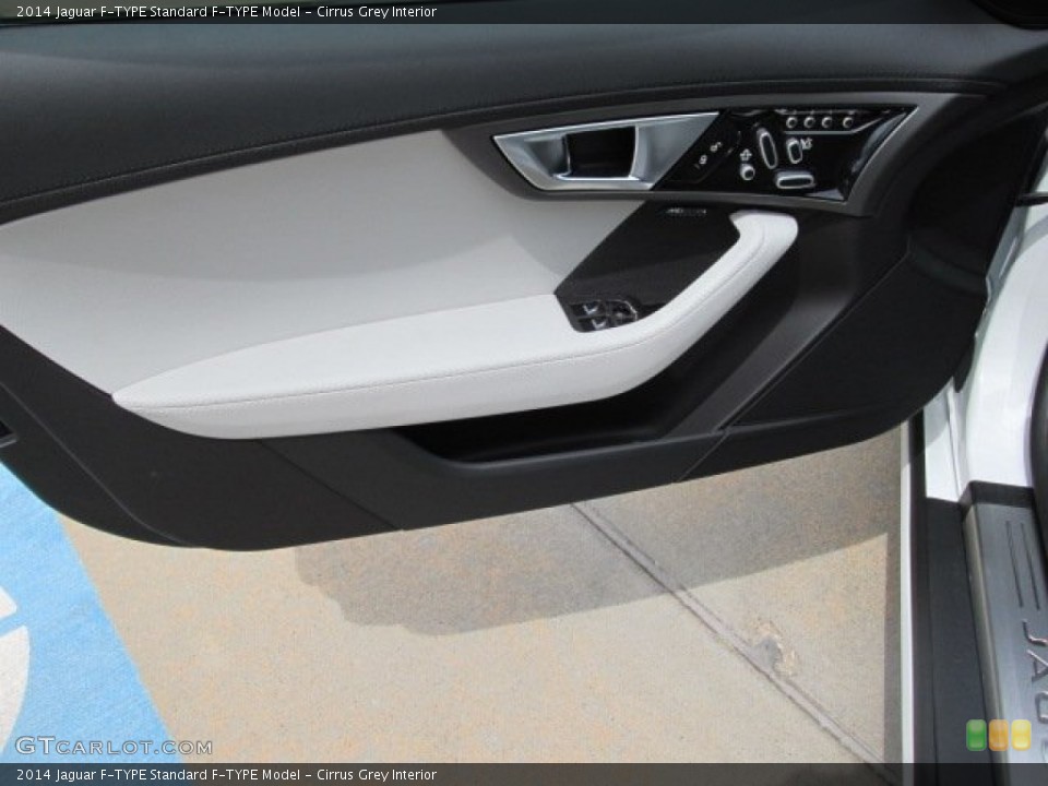 Cirrus Grey Interior Door Panel for the 2014 Jaguar F-TYPE  #85979367