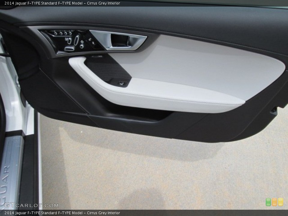 Cirrus Grey Interior Door Panel for the 2014 Jaguar F-TYPE  #85979391