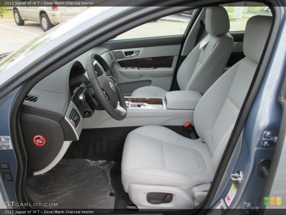 Dove/Warm Charcoal Interior Photo for the 2013 Jaguar XF I4 T #85979724
